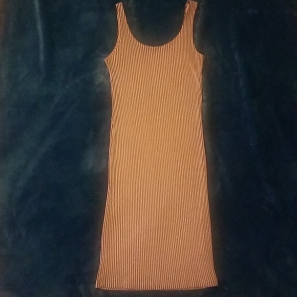 Gray midi tank dress - Picture 1 of 3